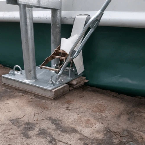 Cobertizo de almacenamiento de doble entramado W20’xL33’xH16′ – Protección robusta y versátil