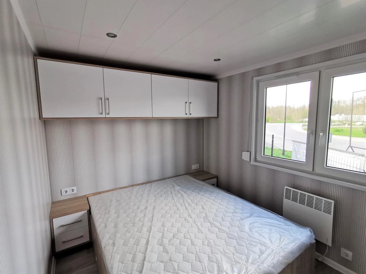 Mobile Home T2 – Solución de vivienda moderna y flexible