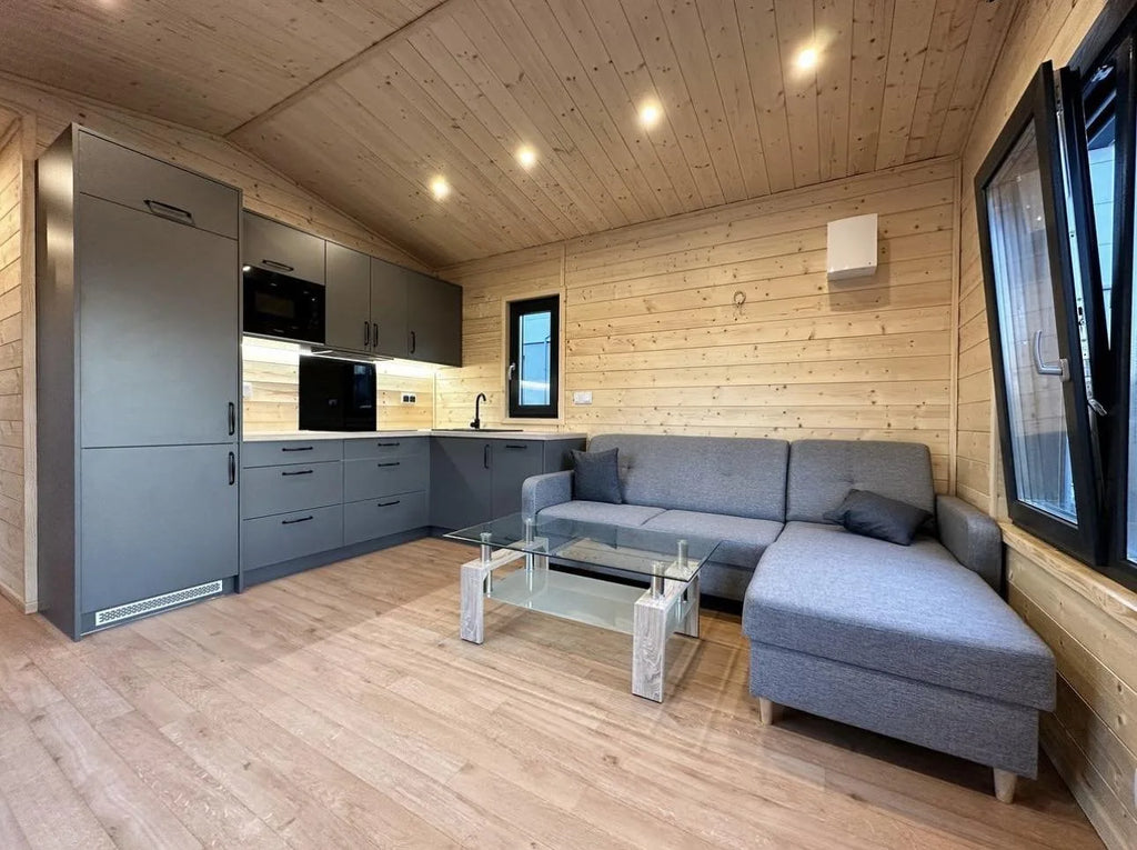 Casa móvil moderna – Dimensiones 10,5 x 3,8 m
