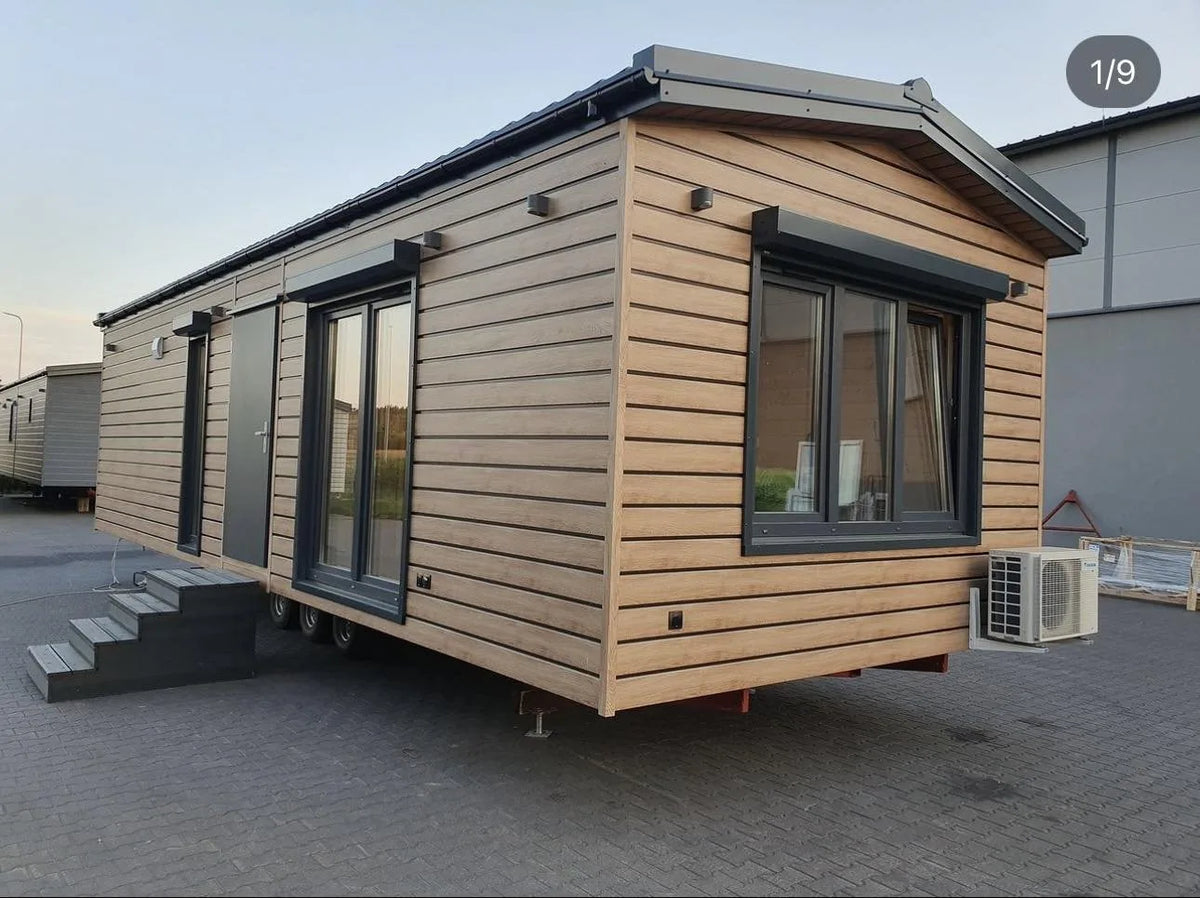 Casa móvil moderna – Dimensiones 10,5 x 3,8 m