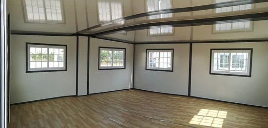 Casa prefabricada móvil extensible de 15×20 pies – Perfecta para el hogar o la oficina