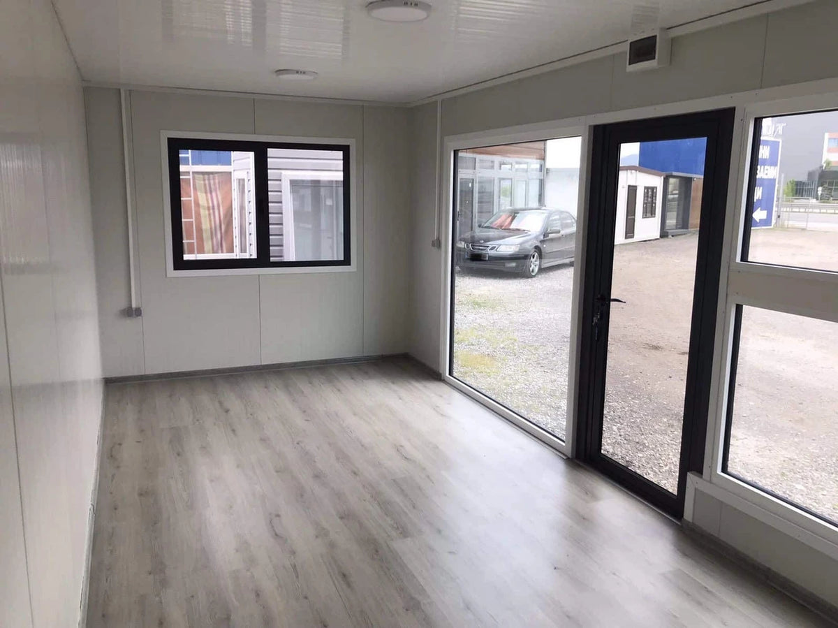 Contenedor de oficina 16,8 m² – Línea Premium y diseño de lujo