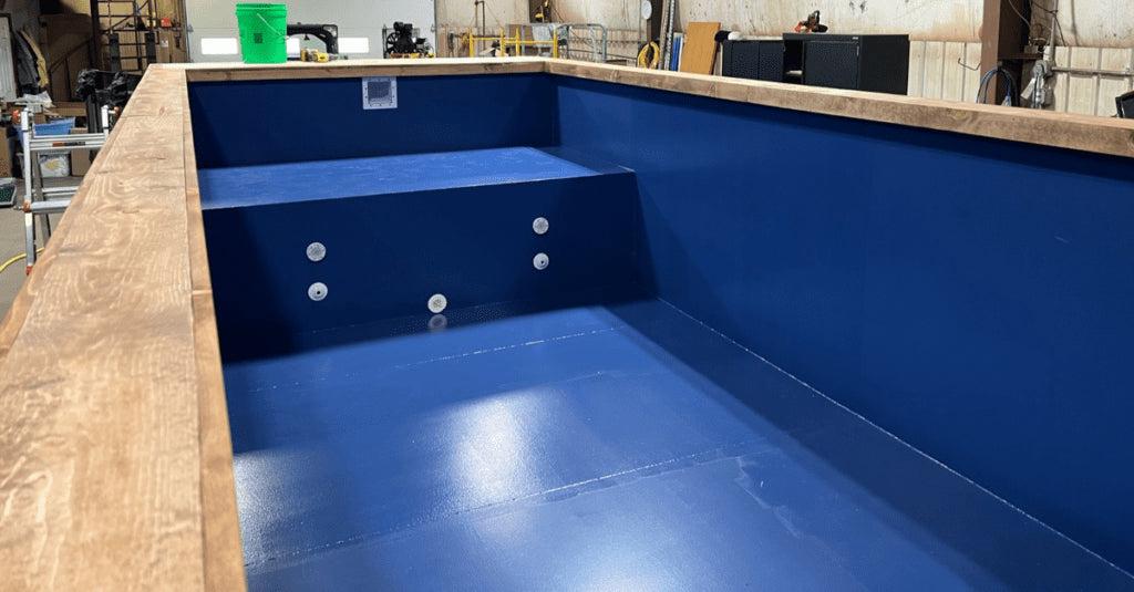 Piscina de contenedores de 20 pies