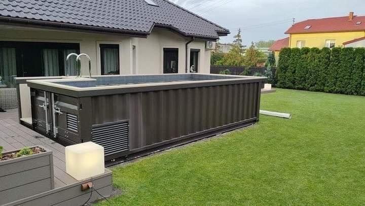 Piscina de contenedores de 20 pies