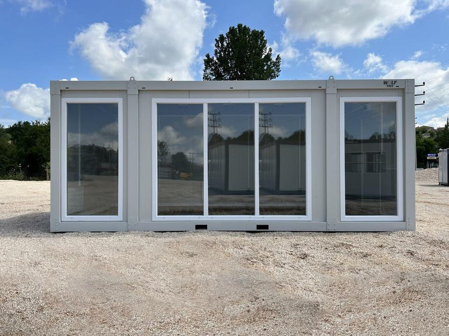 Contenedor de oficina modelo casa de cristal Nuevo