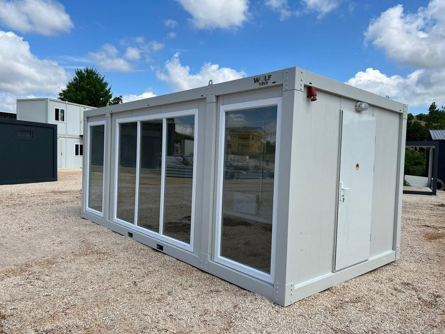 Contenedor de oficina modelo casa de cristal Nuevo