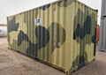Contenedor maritimo de 20 pies camuflaje Nuevo
