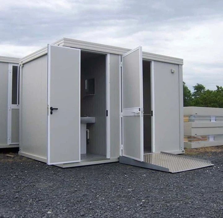 BLOQUE SANITARIO PMR NUEVO CON WC PMR, LAVABO PMR, WC ESTÁNDAR Y LAVAMANOS €2.100,00