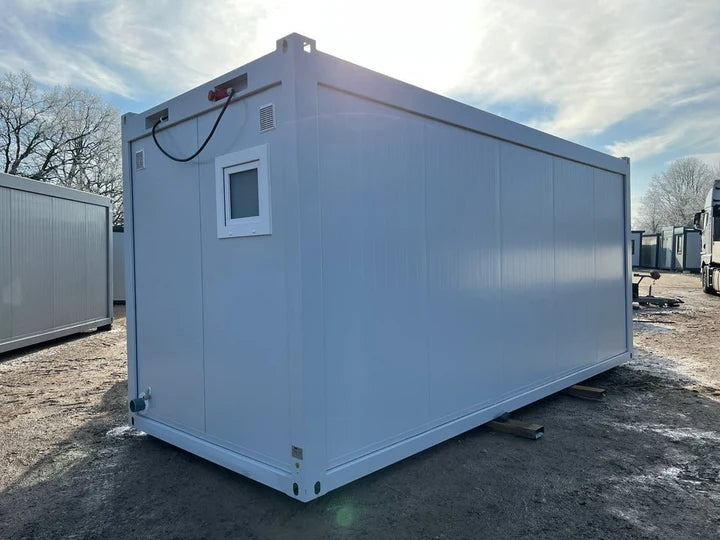 CONTENEDOR SANITARIO DE 6,00 x 2,44 M CON 5 SANITARIOS
